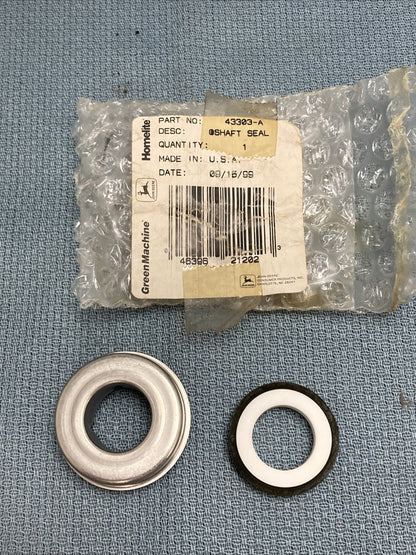NEW GENUINE JOHN DEERE/GREEN MACHINE/HOMELITE 43303-A SHAFT SEAL