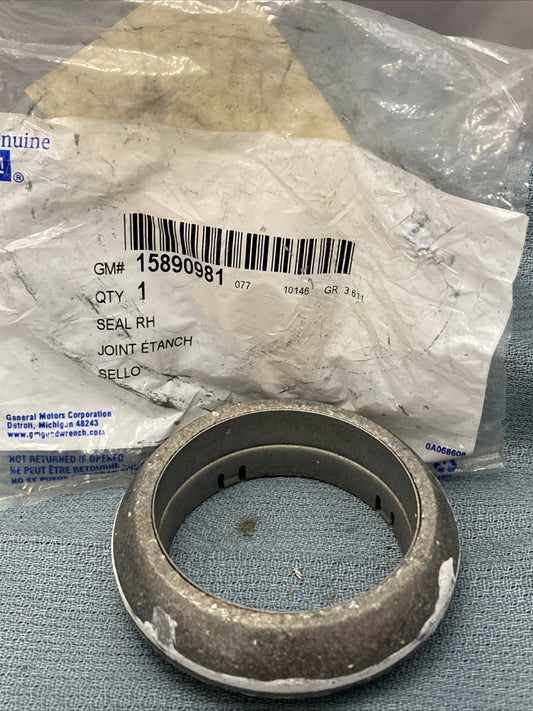 NEW GENUINE GM 15890981 SEAL, EXHAUST MANIFOLD PIPE *GM1000M GR 3.611