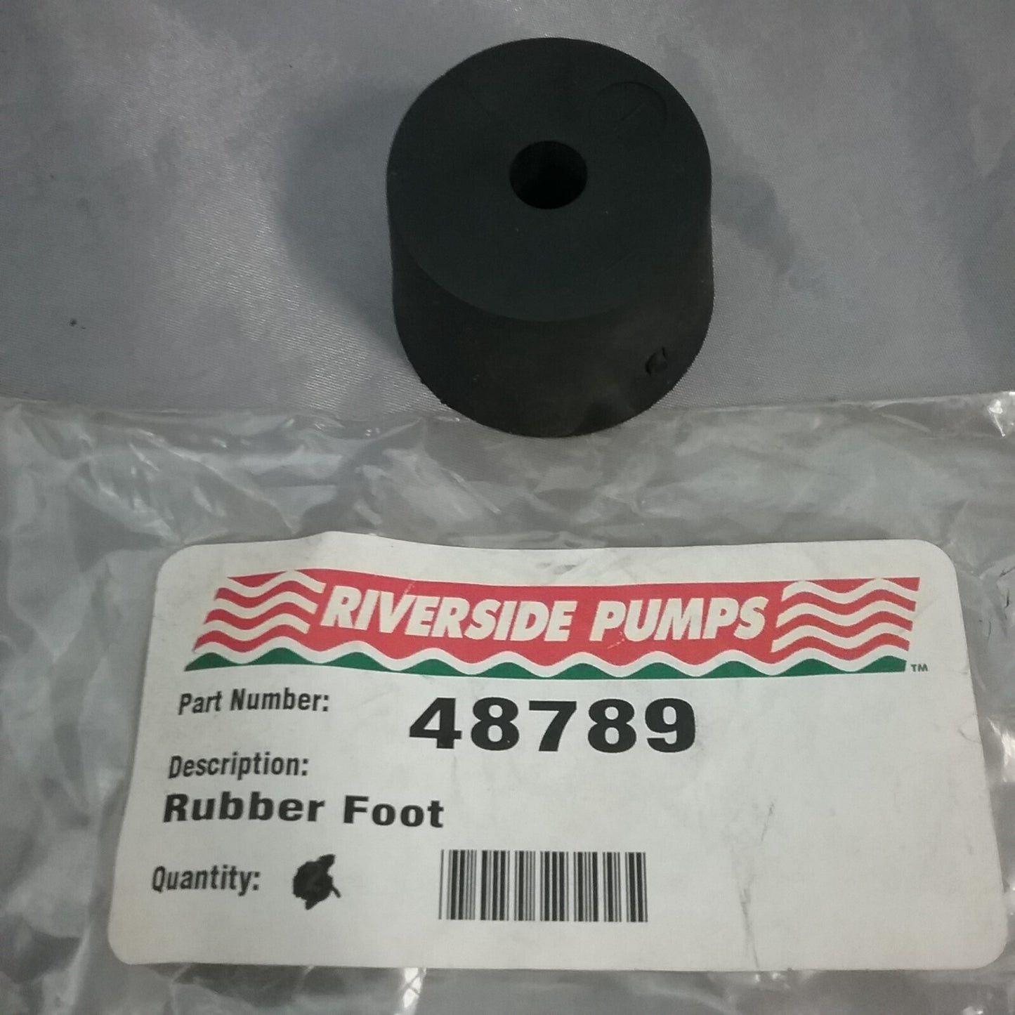 NEW GENUINE RIVERSIDE PUMPS 48789 FOOT SUPERSEDES UP03481