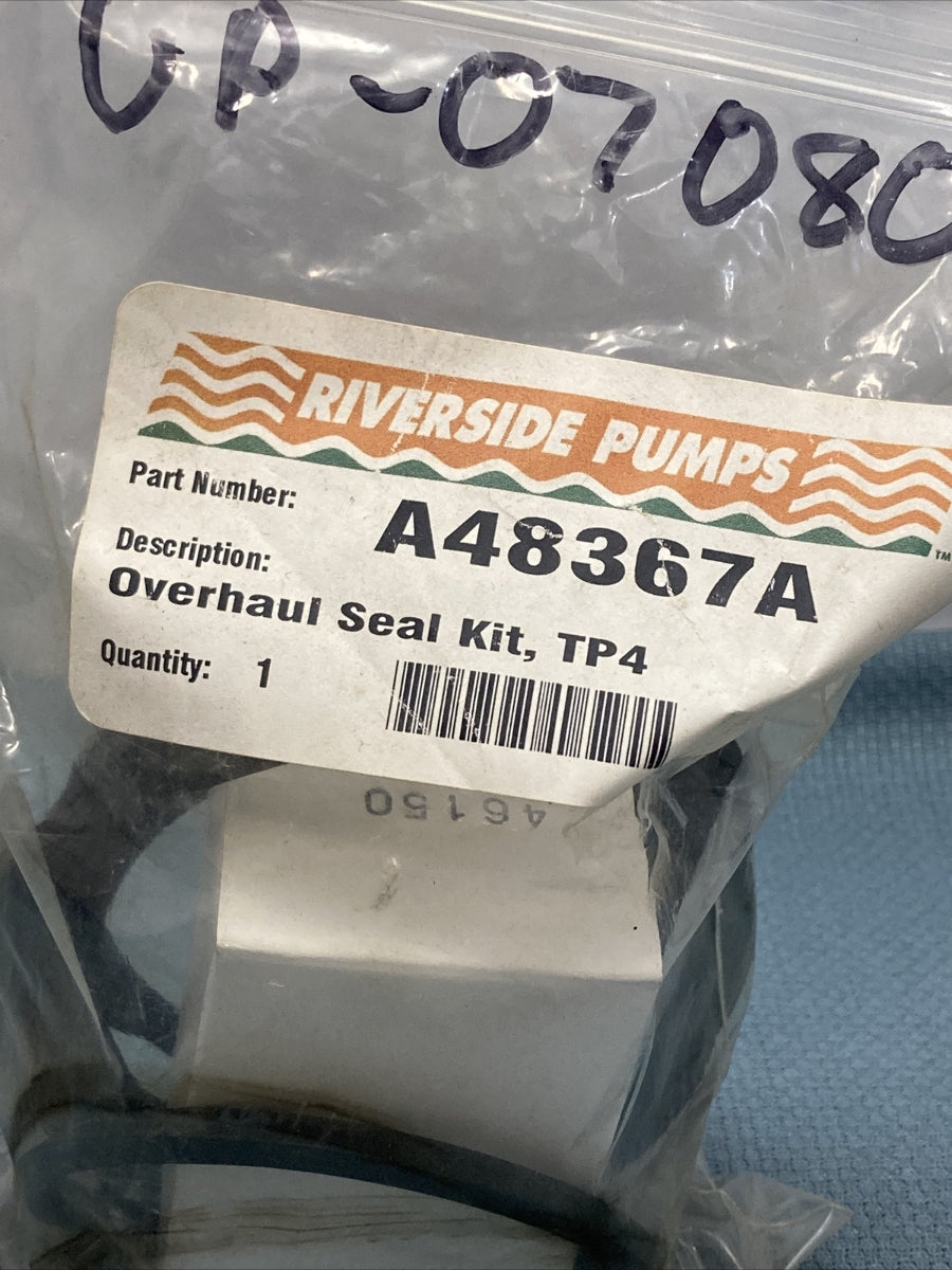 NEW RIVERSIDE PUMPS A48367A OVERHAUL SEAL KIT