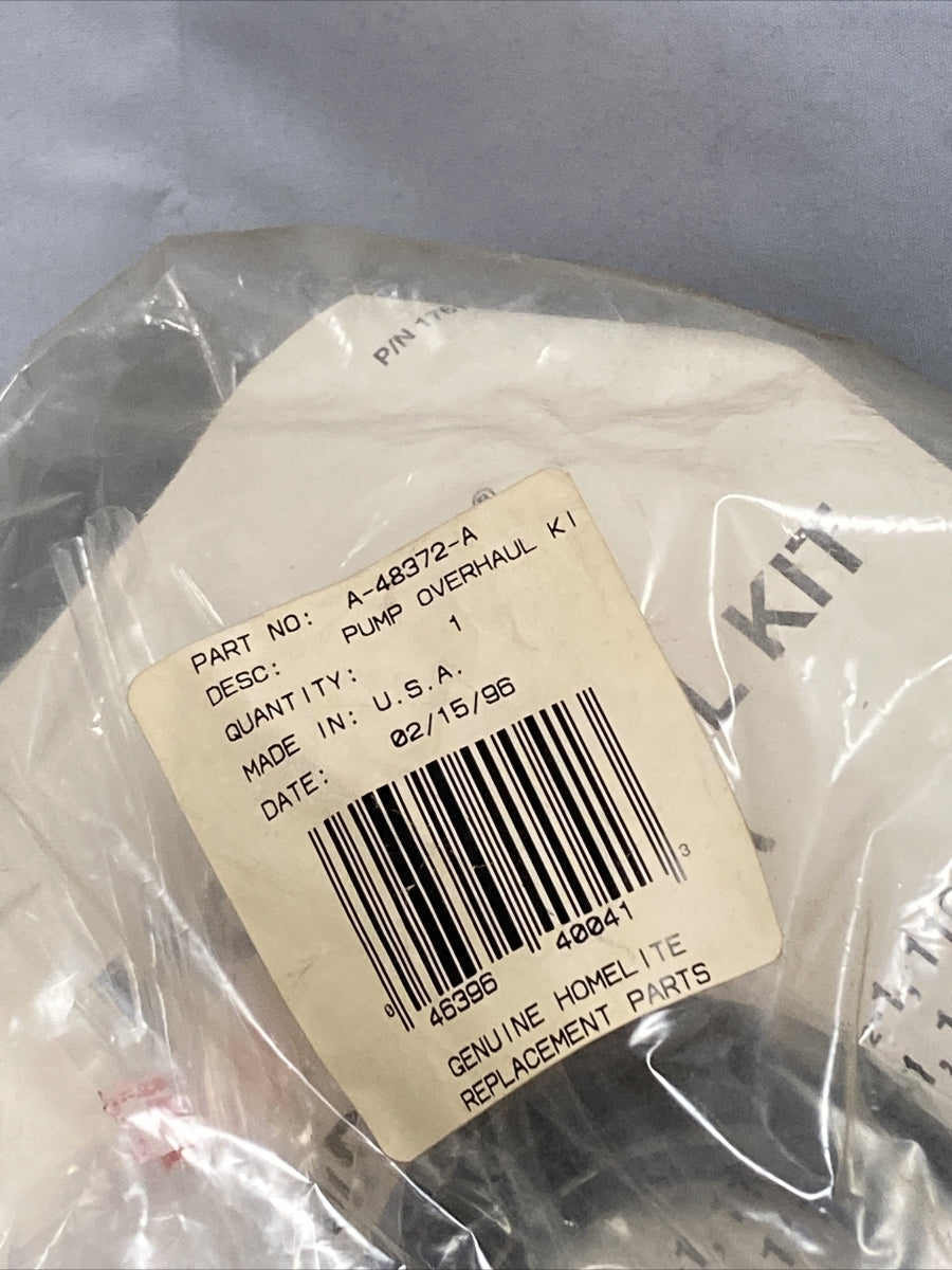 NEW HOMELITE A-48372-A OVERHAUL PUMP KIT