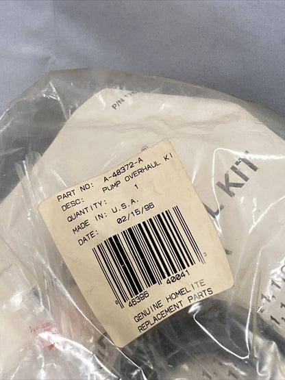 NEW HOMELITE A-48372-A OVERHAUL PUMP KIT