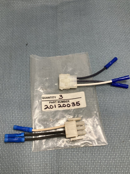 NEW WISCONSIN MOTORS 20120035 ADPT-WIRING W/3 TERM PLUG