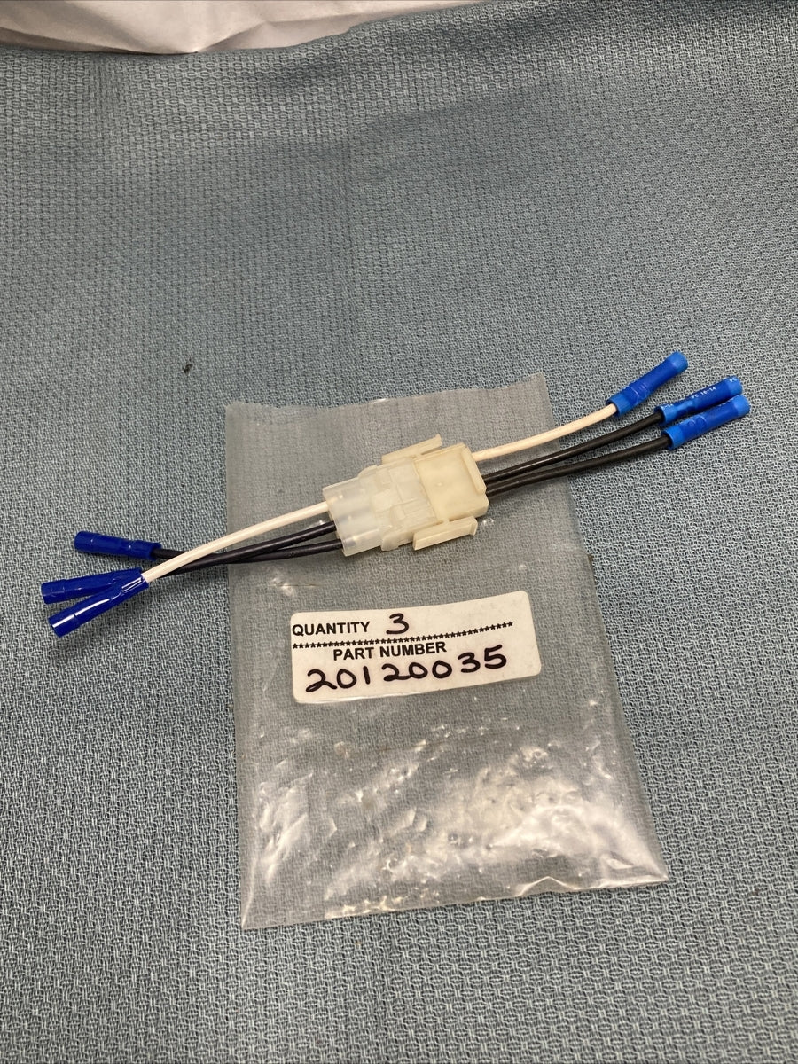 NEW WISCONSIN MOTORS 20120035 ADPT-WIRING W/3 TERM PLUG