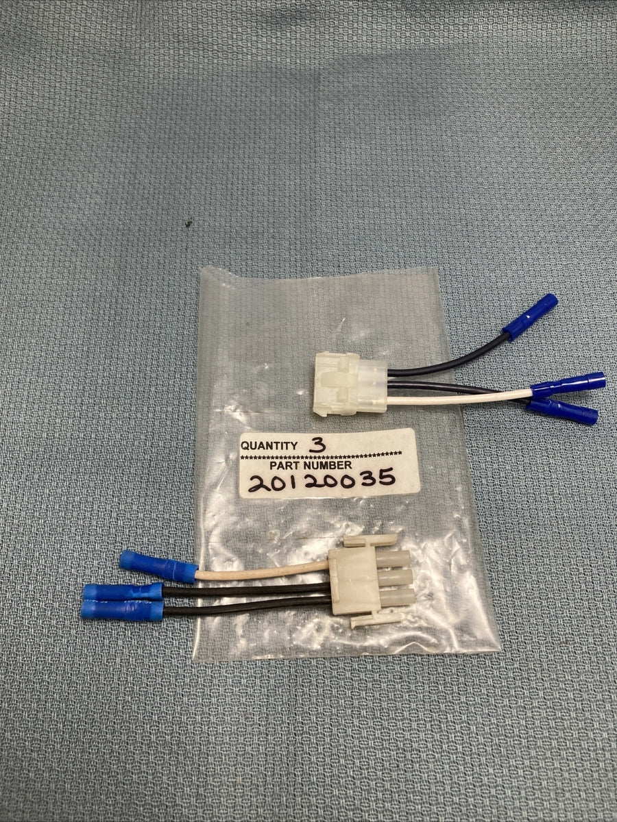 NEW WISCONSIN MOTORS 20120035 ADPT-WIRING W/3 TERM PLUG