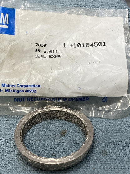 NEW GENUINE GM 10104501 SEAL, EXHAUST PIPE GR 3.611