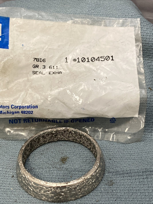 NEW GENUINE GM 10104501 SEAL, EXHAUST PIPE GR 3.611