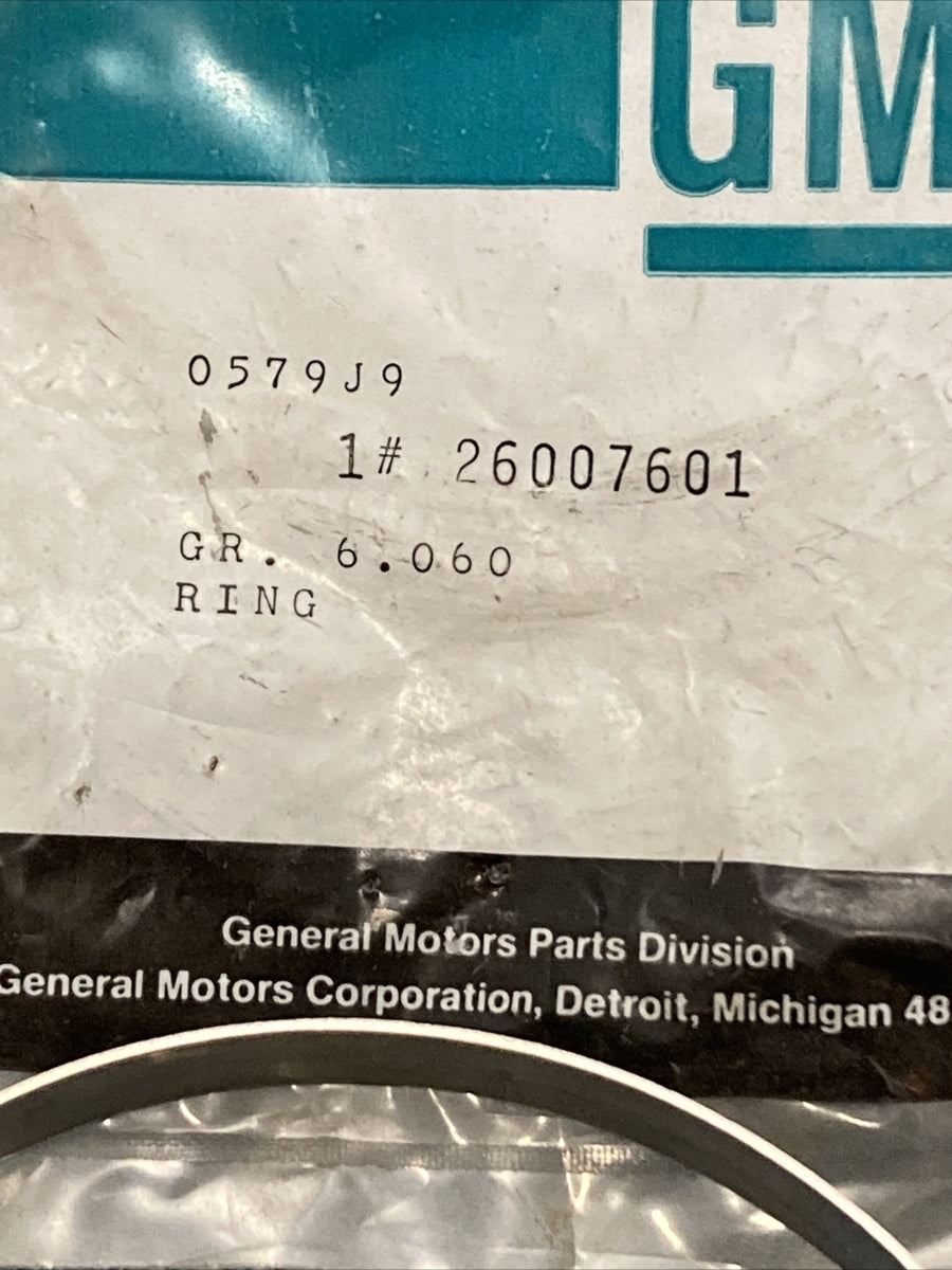 NEW GENUINE GM 26007601 CLAMP, FR WHEEL DRIVE SHAFT CV JOINT BOOT OUTER GR 6.060