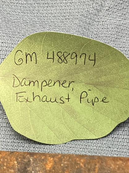 NEW GM 488974 DAMPENER, EXHAUST PIPE