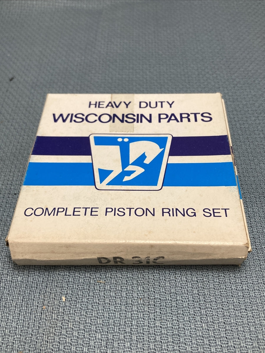 NEW WISCONSIN PARTS DR31C COMPLETE PISTON RING SET