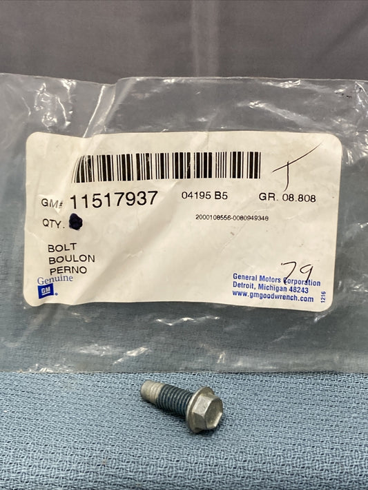 NEW GENUINE GM 11517937 BOLT, FRONT SIDE DOOR HINGE 2004-2015 GR 8.808
