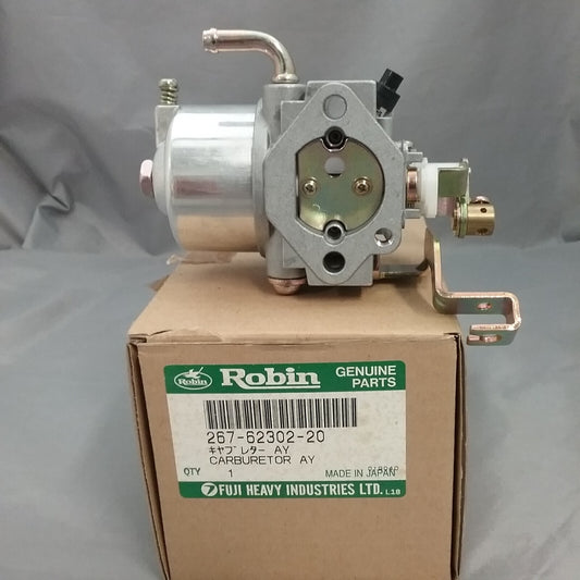 NEW ROBIN SUBARU 267-62302-20 CARBURETOR SUPERSEDED 267-62302-30
