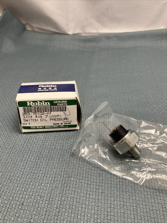 NEW ROBIN SUBARU 263-76102-H1 SWITCH, OIL PRESSURE