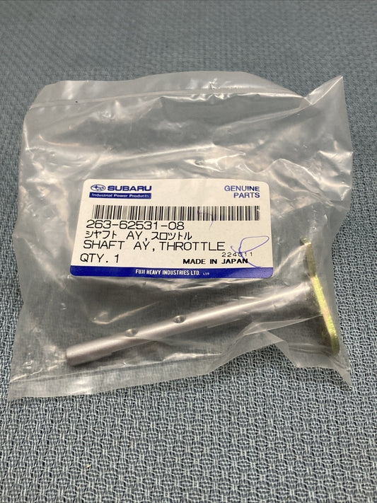 NEW SUBARU 263-62531-08 THROTTLE SHAFT ASS'Y