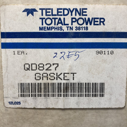 NEW TELEDYNE TOTAL POWER QD827 GASKET REDUCTION UNIT