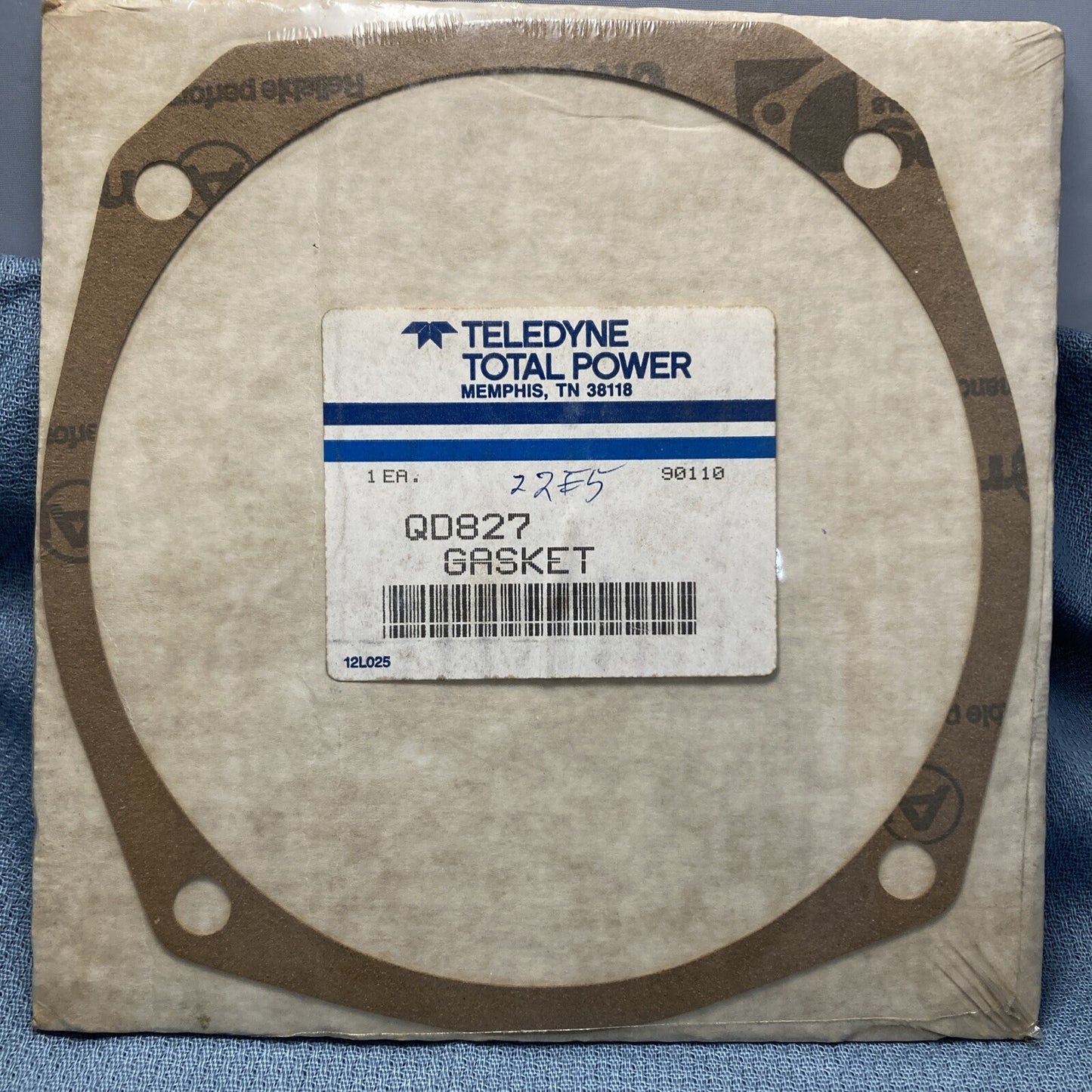 NEW TELEDYNE TOTAL POWER QD827 GASKET REDUCTION UNIT