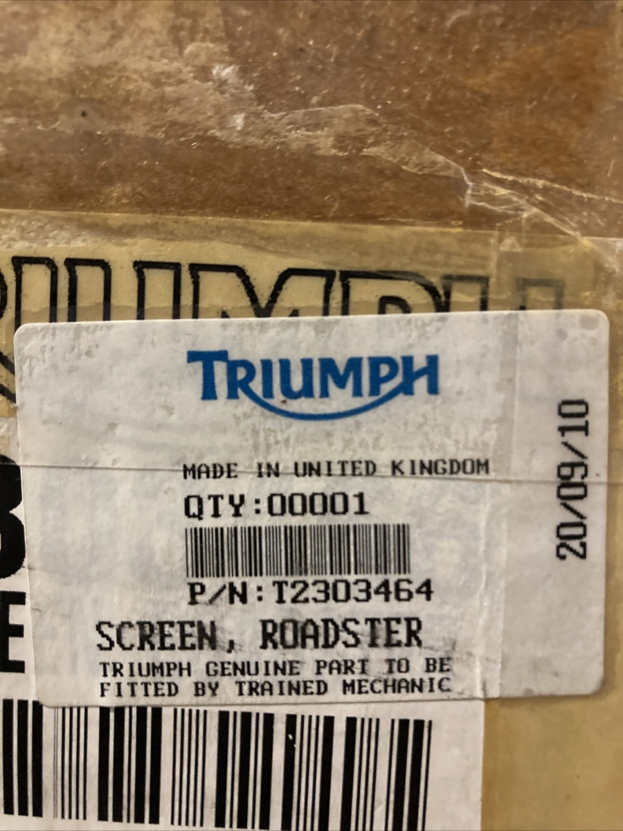 NEW GENUINE VICTORY TRIUMPH T2303464 SCREEN, ROADSTER