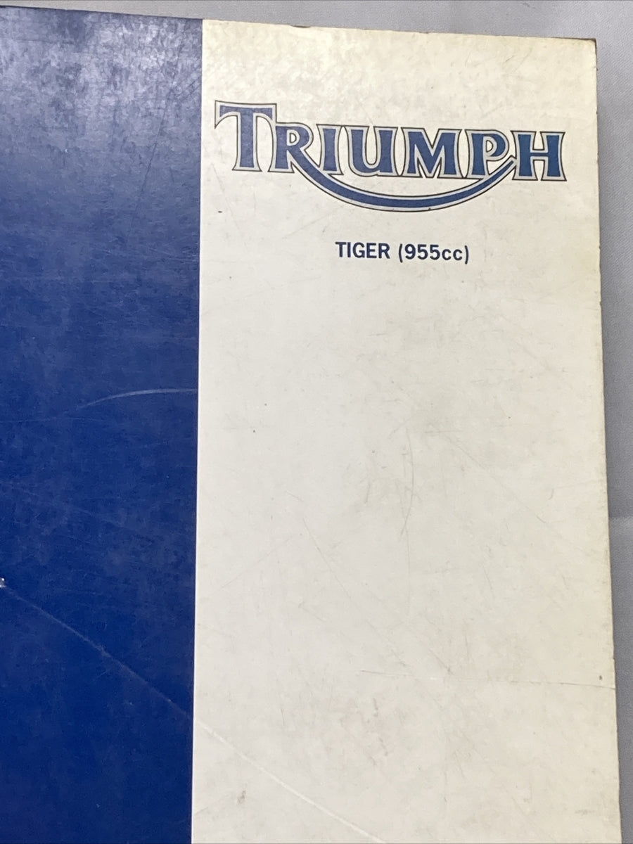 NEW VICTORY 3857017 TRIUMPH TIGER 955cc SERVICE MANUAL ISSUE 1, 02.2001
