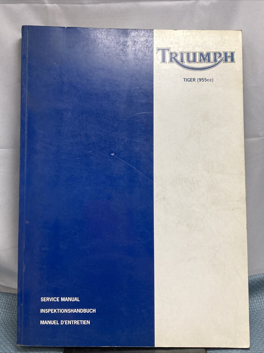 NEW VICTORY 3857017 TRIUMPH TIGER 955cc SERVICE MANUAL ISSUE 1, 02.2001