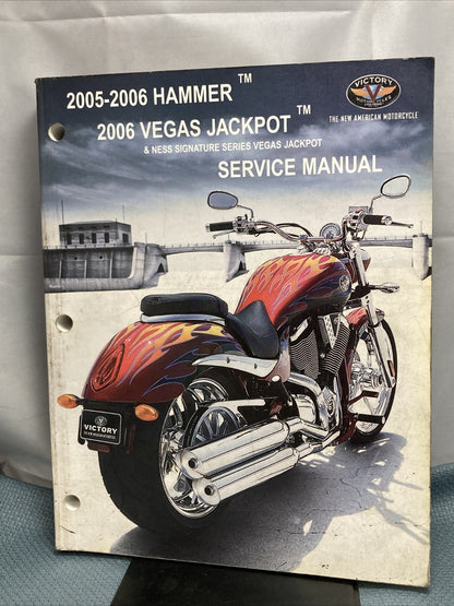 NEW VICTORY 9920340 HAMMER/VEGAS JACKPOT SERVICE MANUAL 2005-2006