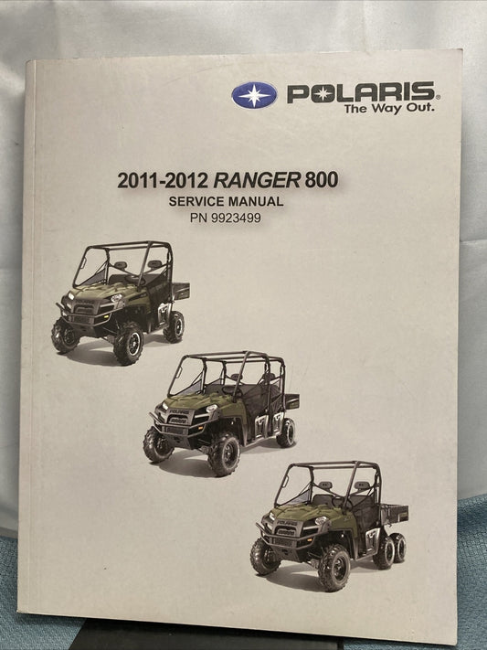 NEW POLARIS 9923499 RANGER 800 SERVICE MANUAL 2011-2012