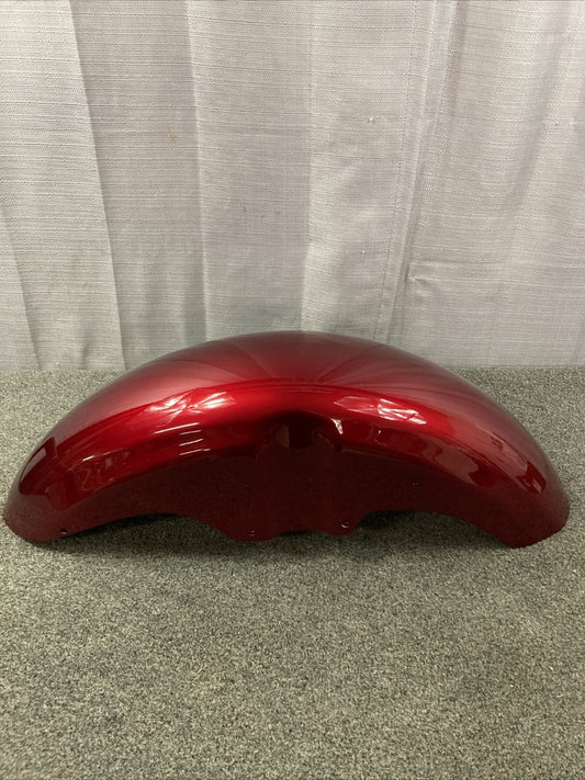 NEW GENUINE VICTORY TRIUMPH 2305900-CL MUDGARD ASSEMBLY, FRONT PAINTED CARDINAL