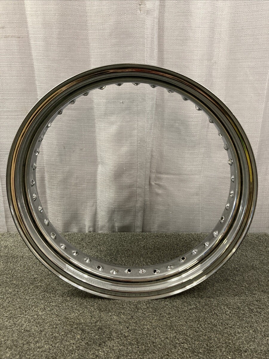 NEW GENUINE VICTORY TRIUMPH T2014029 RIM ONLY 17 X 3.5, 40 HOLES