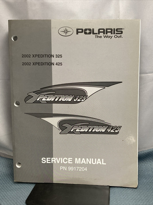 NEW POLARIS 9917204 XPEDITION 325/425 SERVICE MANUAL 2002