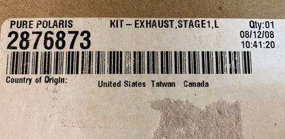 NEW GENUINE VICTORY 2876873 EXHAUST KIT, STAGE 1, VISION L1 2008