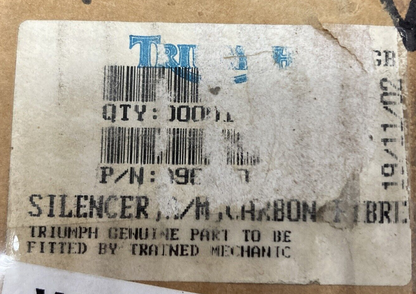 NEW GENUINE VICTORY TRIUMPH 9600010 SILENCER Carbon Fiber Exhaust