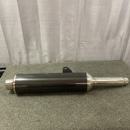 NEW GENUINE VICTORY TRIUMPH 9600010 SILENCER Carbon Fiber Exhaust
