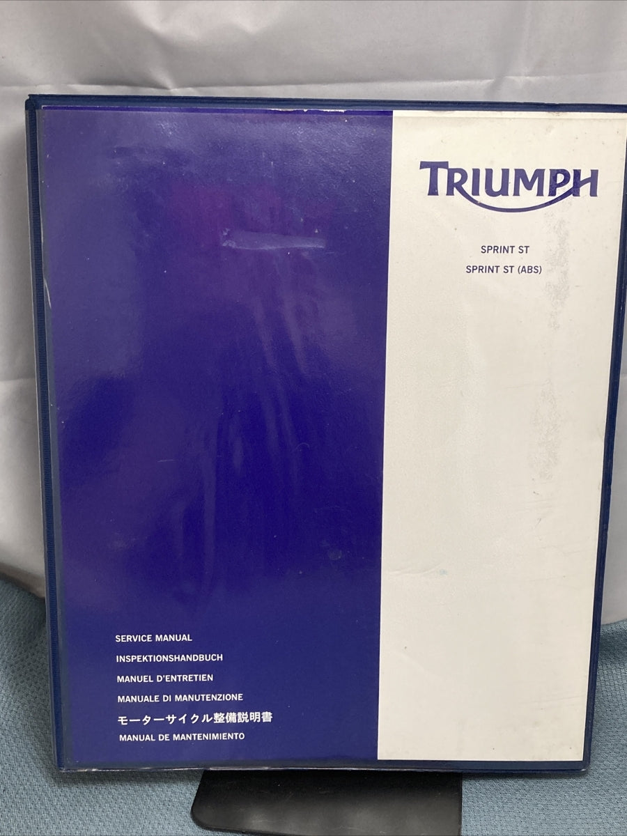 NEW TRIUMPH 3856070 SPRINT ST (ABS) SERVICE MANUAL ISSUE 3, 07.2006