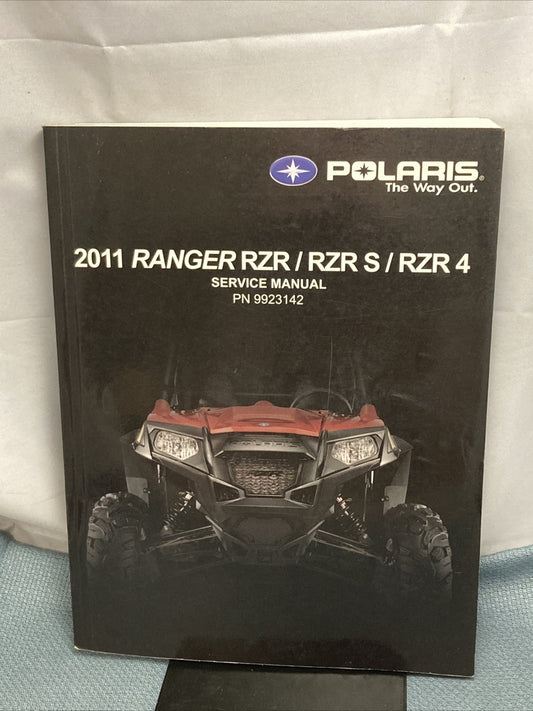 NEW GENUINE POLARIS 9923142 RANGER RZR/RZR S/RZR 4 SERVICE MANUAL 2011