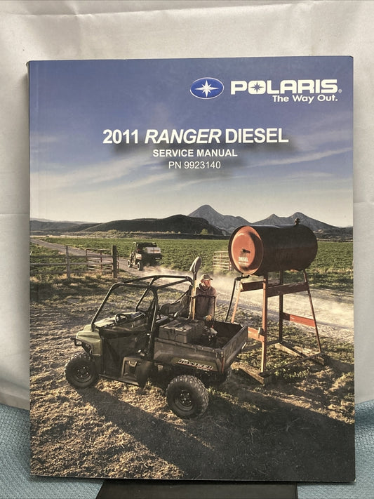 NEW GENUINE POLARIS 9923140 RANGER DIESEL SERVICE MANUAL 2011