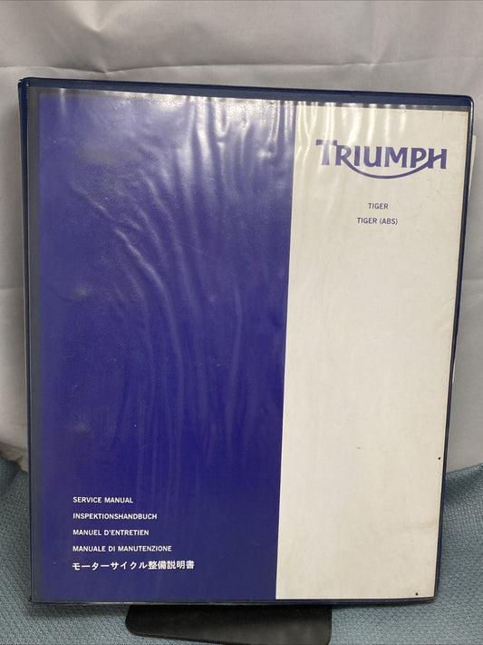 NEW TRIUMPH 3857365 TIGER ABS SERVICE MANUAL ISSUE 1, 11.2006