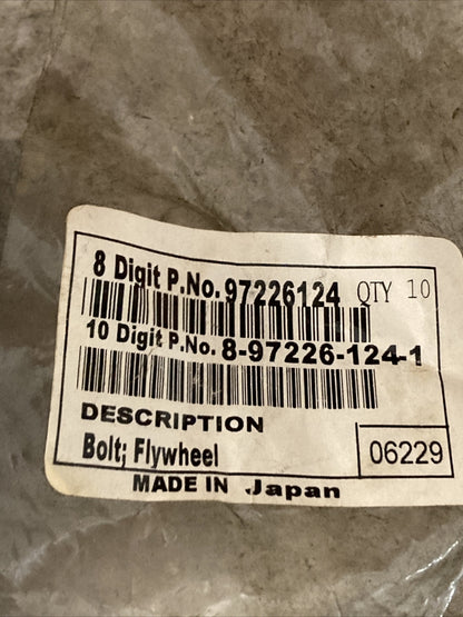 QTY 3 NEW GENUINE GM 97226124 BOLT/SCREW, FLYWHEEL 2001-2006