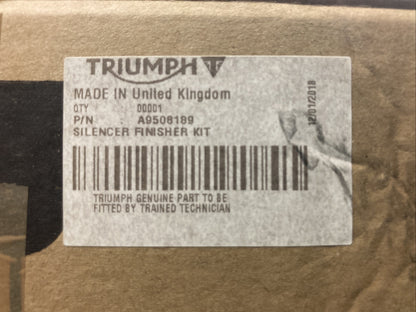 NEW GENUINE VICTORY TRIUMPH A9508189 SILENCER, FINISHER KIT