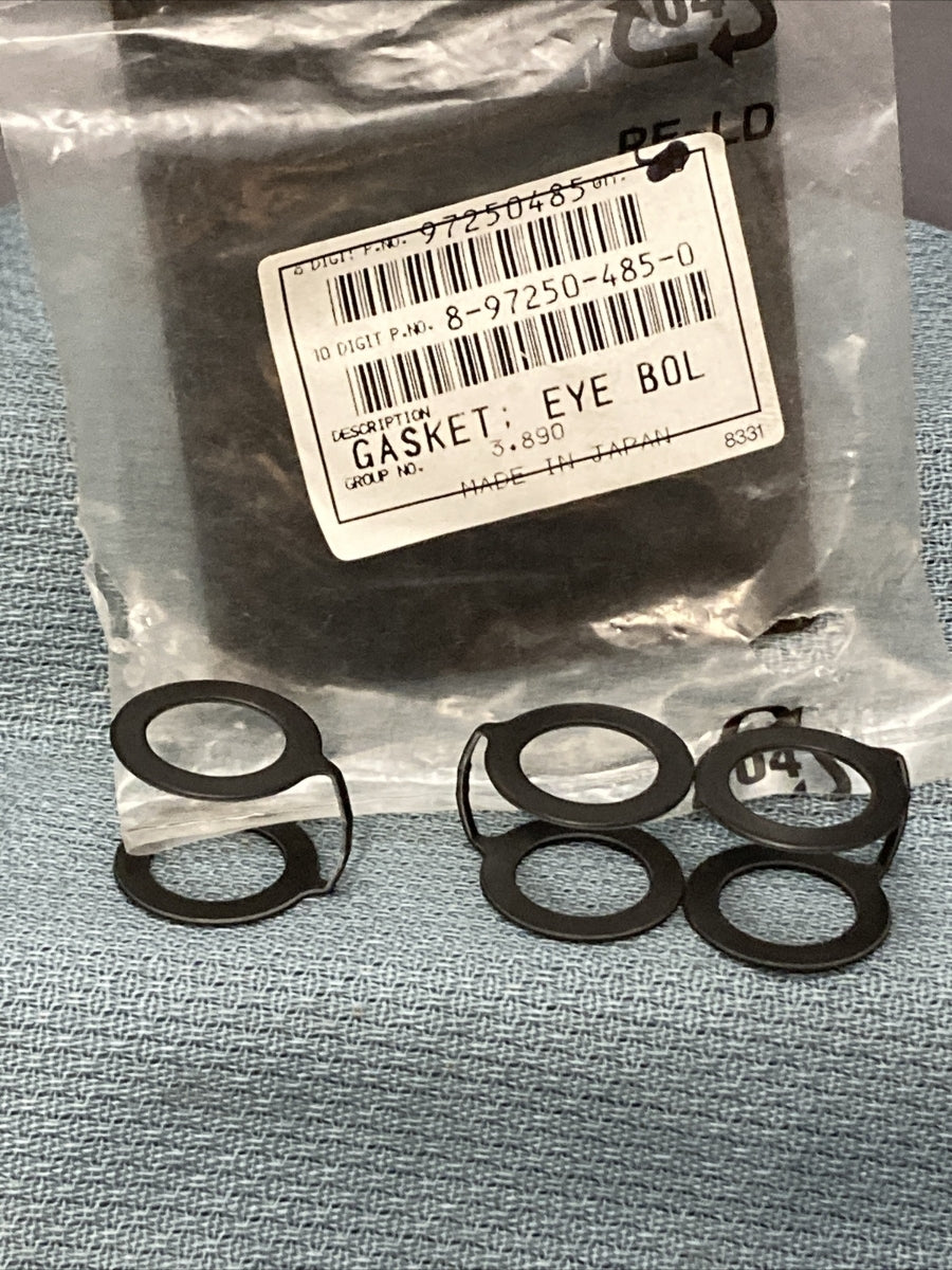 QTY 3 NEW GM 97250485 GASKET, FUEL INJECTION FUEL RETURN PIPE 2001-2004 GR 8.331