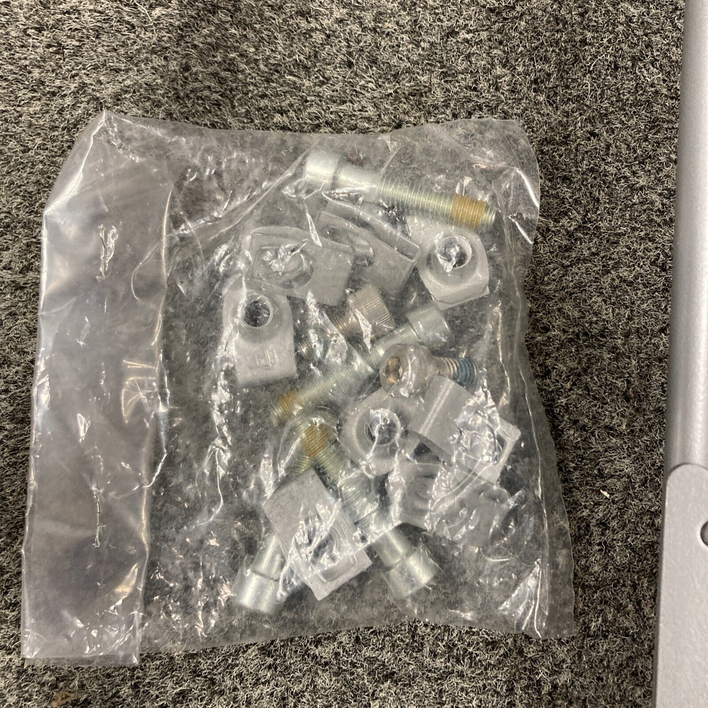 NEW GENUINE POLARIS 2875025-385 SADDLEBAG BRACKETS, BD, SILVER KINGPIN