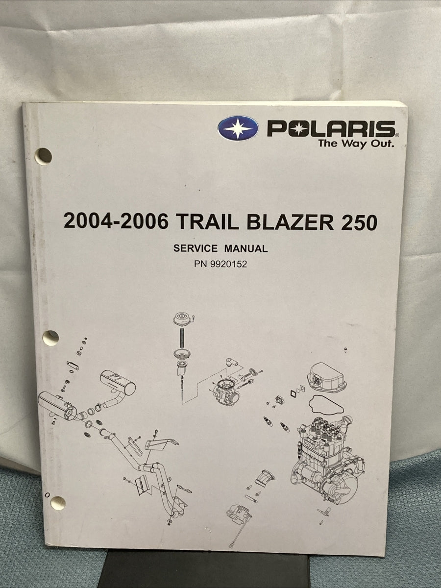 NEW GENUINE POLARIS 9920152 TRAIL BLAZER 250 SERVICE MANUAL 2004-2006