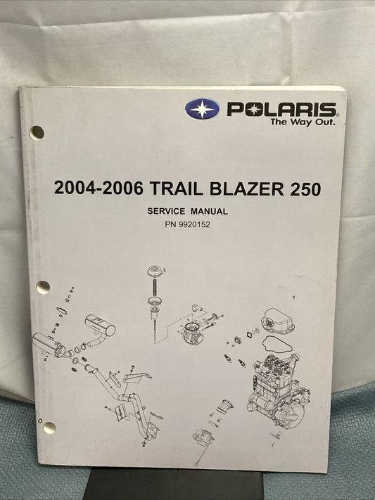 NEW GENUINE POLARIS 9920152 TRAIL BLAZER 250 SERVICE MANUAL 2004-2006