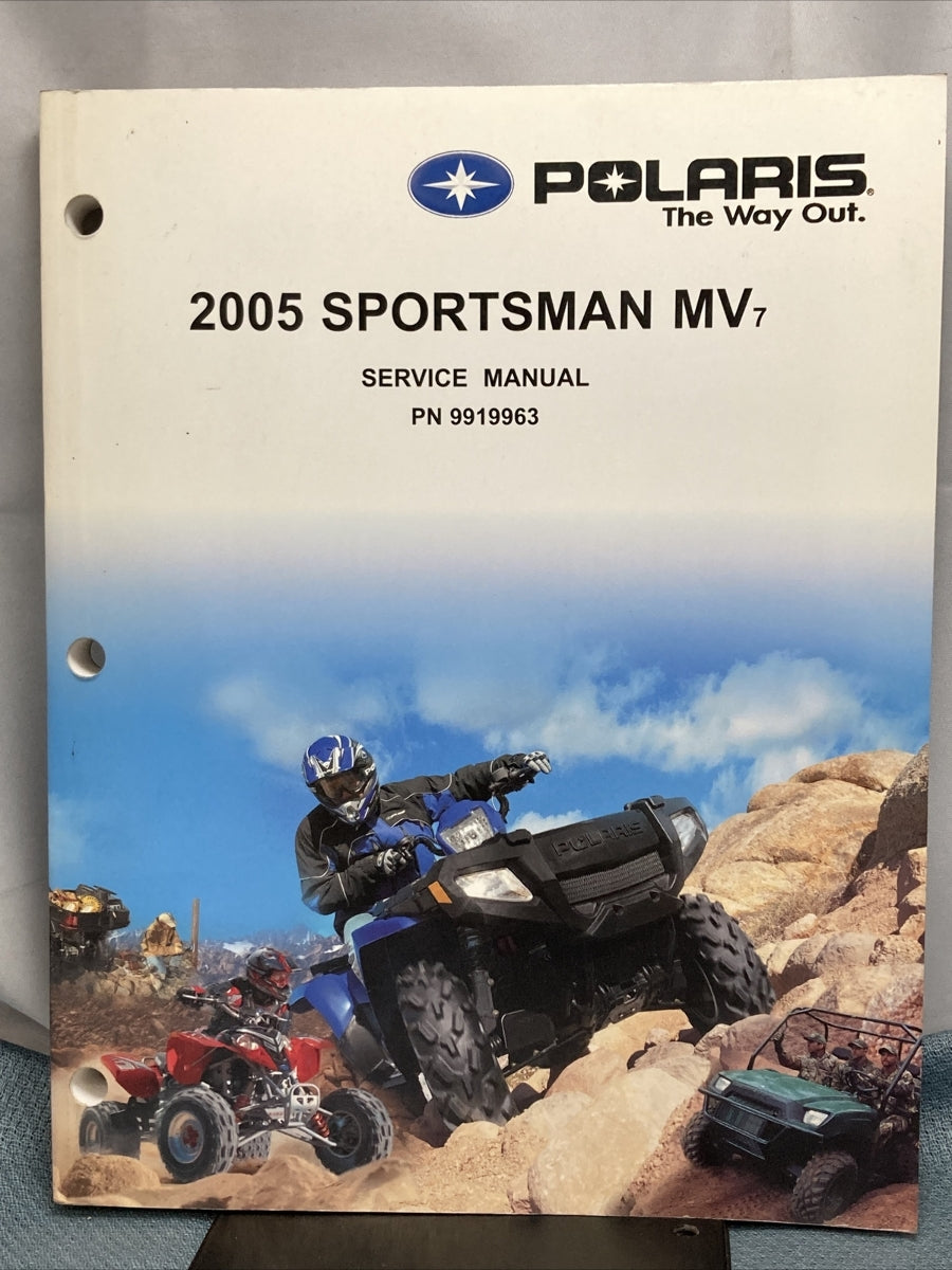 NEW GENUINE POLARIS 9919963 SPORTSMAN MV7 SERVICE MANUAL 2005