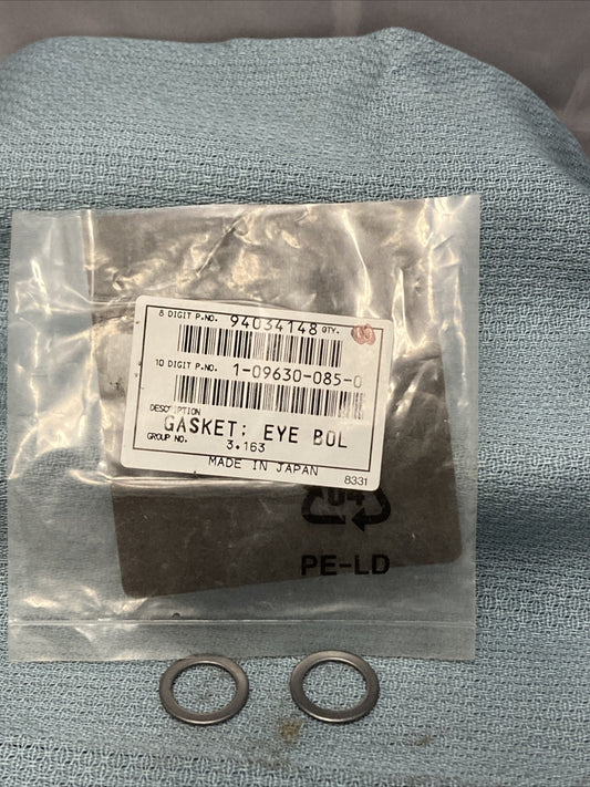 QTY 2 NEW GM 94034148 GASKET, OIL PRESSURE/TEMPERATURE GR 3.163