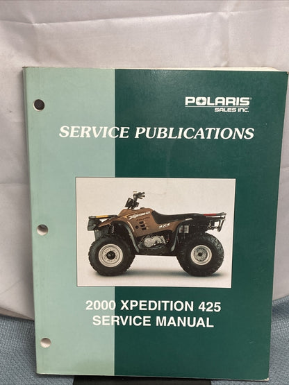 NEW GENUINE POLARIS 9915835 XPEDITION 425 SERVICE MANUAL 2000