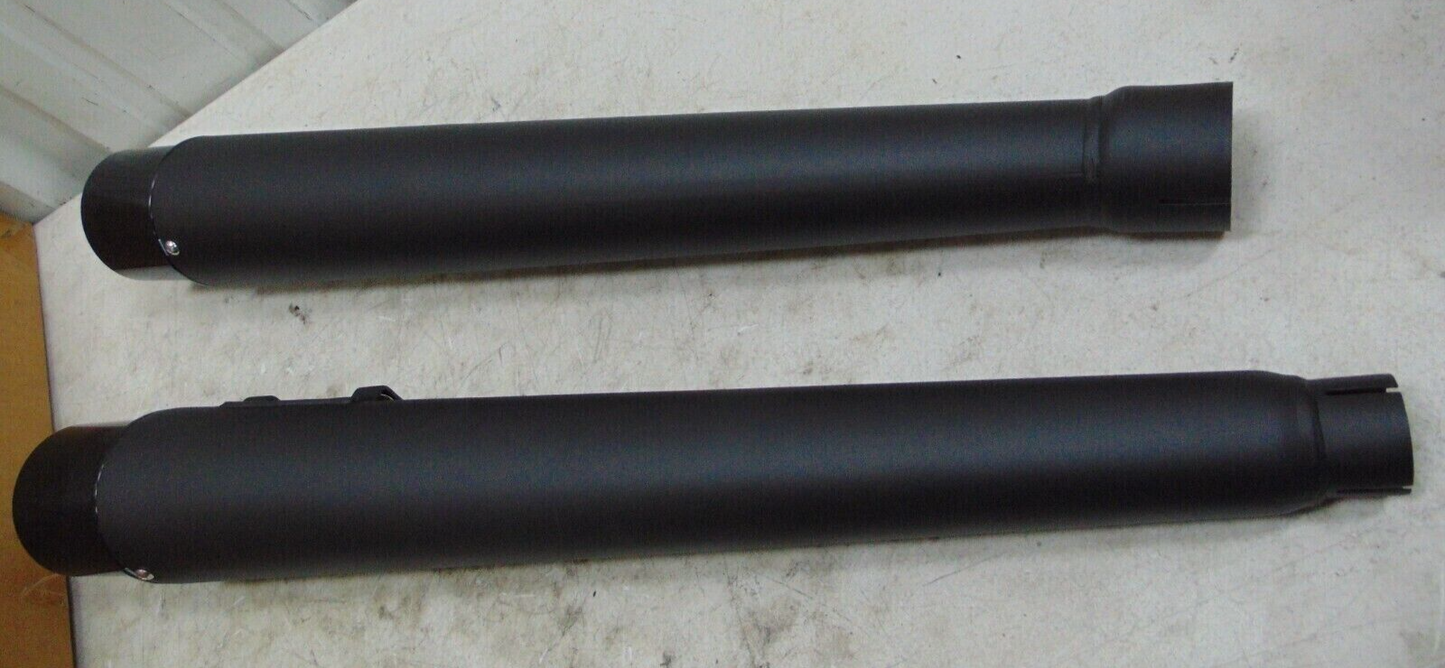NEW GENUINE DNA SPECIALITY M-TP-1005BK BLACK SLIP ON MEGAPHONE EXHAUST MUFFLERS