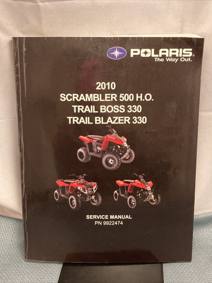 NEW GENUINE POLARIS 9922474 SCRAMBLER/TRAIL BOSS/TRAIL BLAZER SERVICE MANUAL '10
