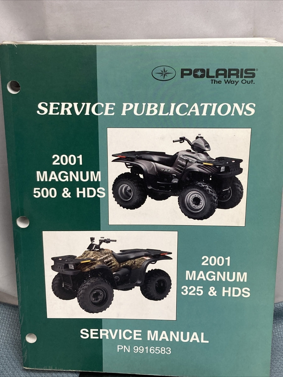 NEW GENUINE POLARIS 9916583 MAGNUM 500/325/HDS SERVICE MANUAL 2001