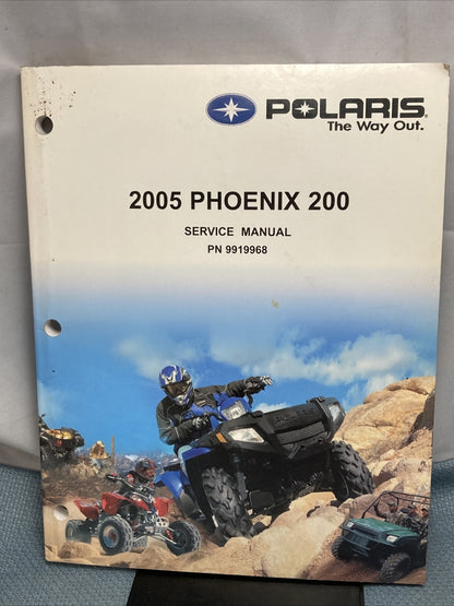 NEW GENUINE POLARIS 9919968 PHOENIX 200 SERVICE MANUAL 2005
