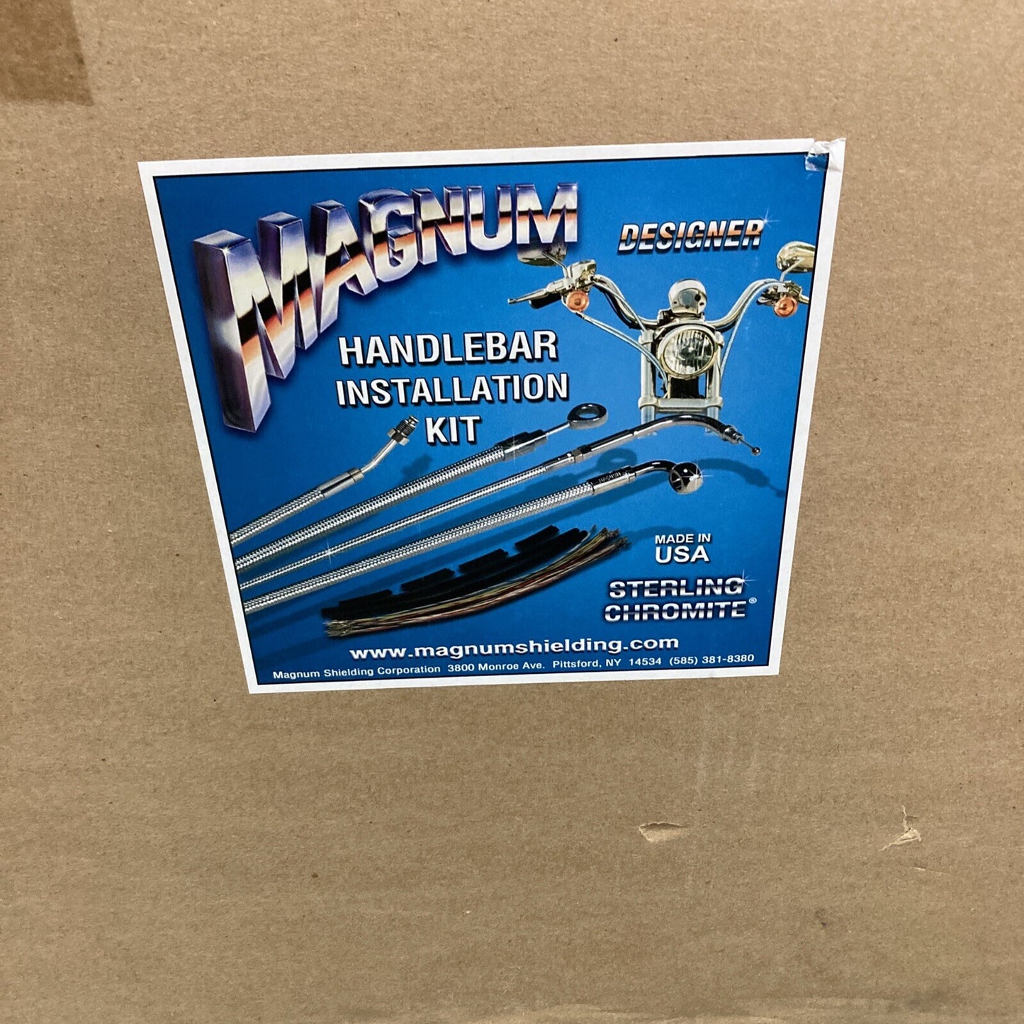 NEW MAGNUM 387551 SCII TOUR HANDLEBAR KIT 12" TO 14" ROAD GLIDE