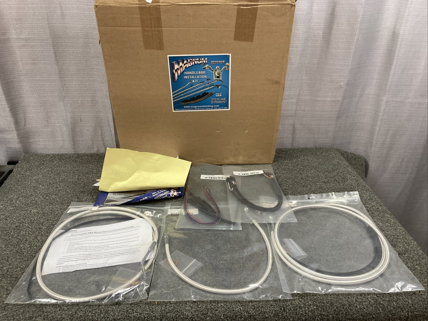 NEW MAGNUM 387551 SCII TOUR HANDLEBAR KIT 12" TO 14" ROAD GLIDE